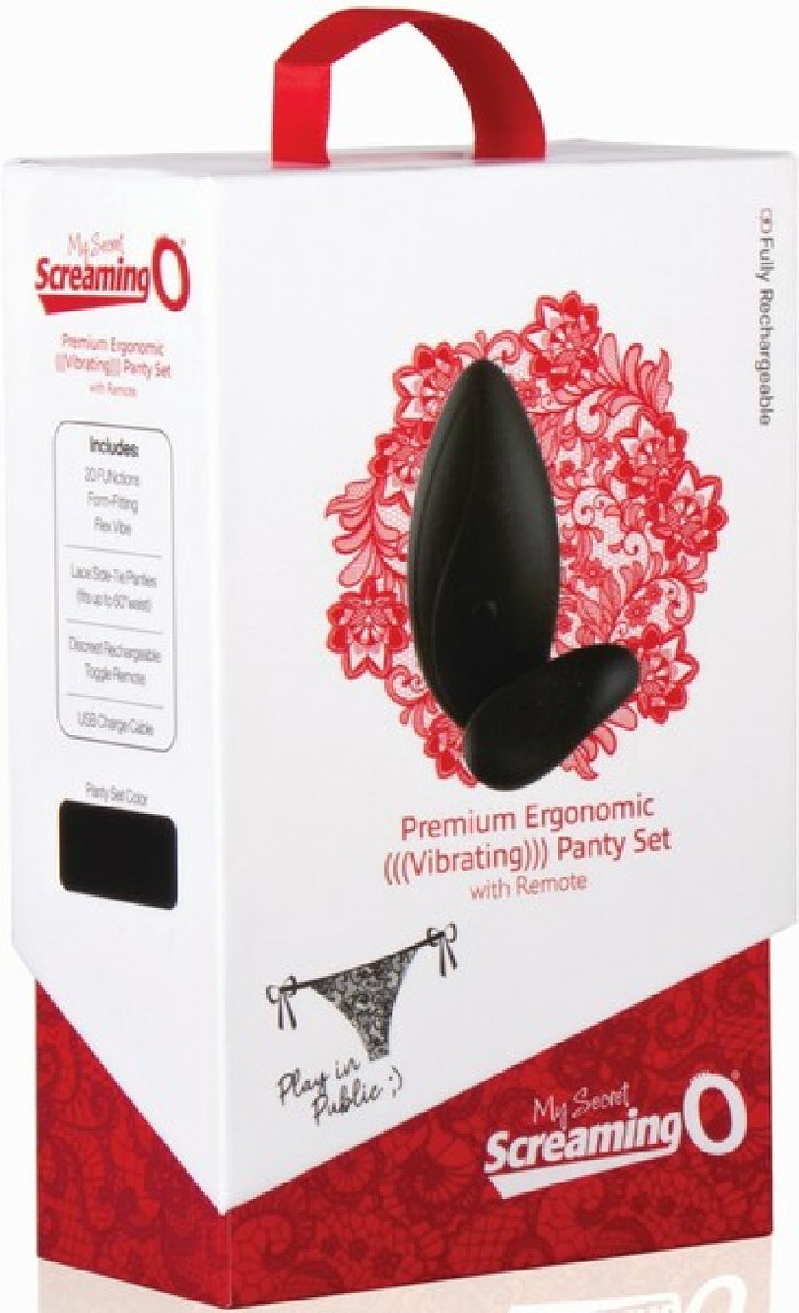 Premium Ergonomic Remote Panty Set    Free Clean Vibe