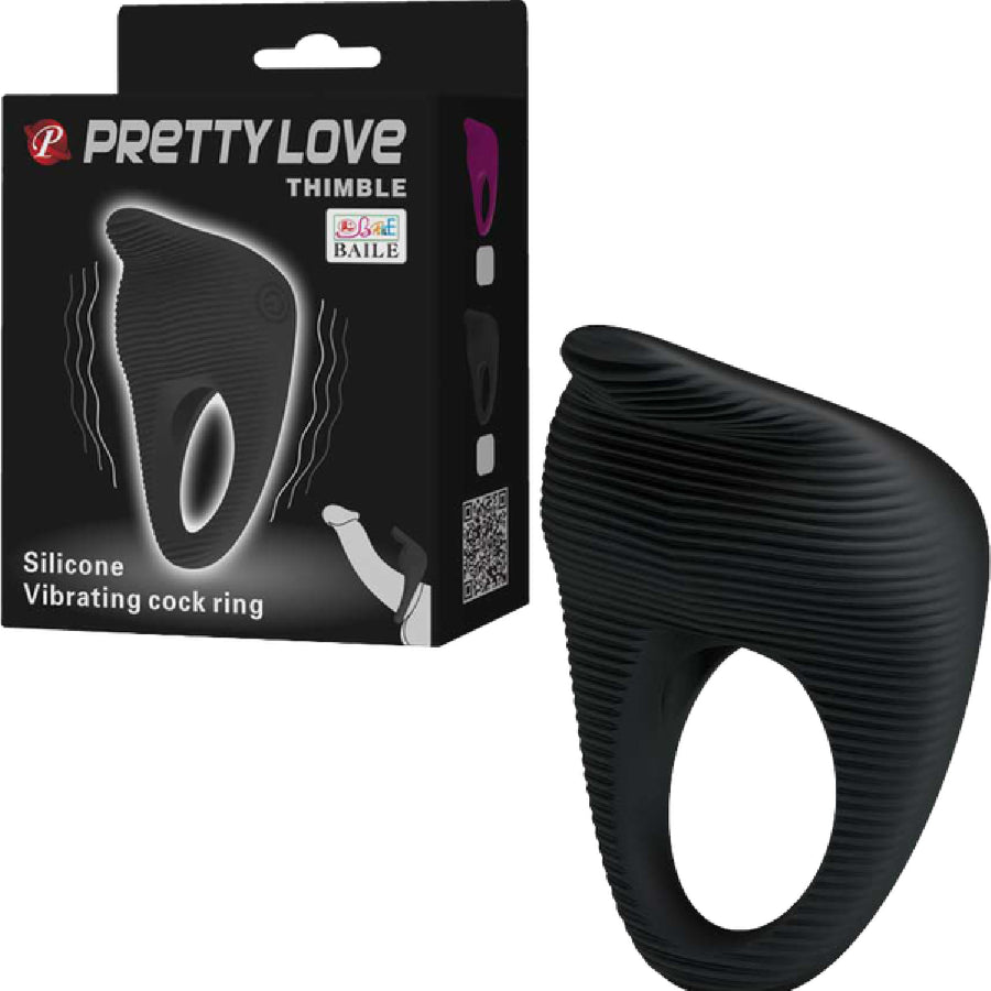 Thimble Cockring (Black)