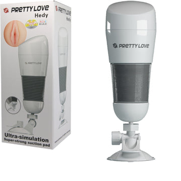 Hedy Ultra Stimulation Masturbator (White)