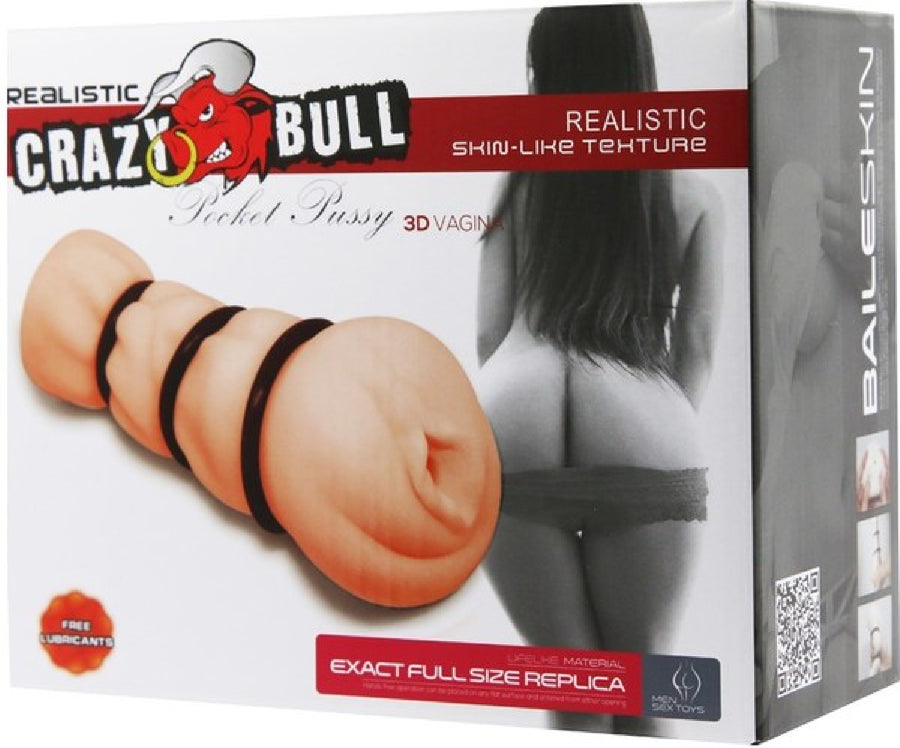 Pocket Pussy 3D Vagina (Flesh)