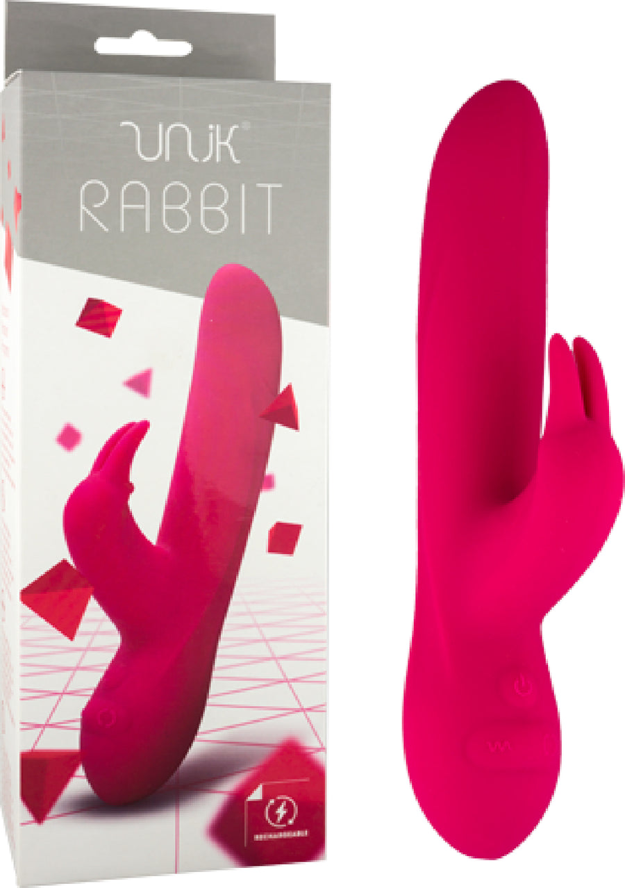 Unik - Rabbit Rechargeable Vibe (Red)