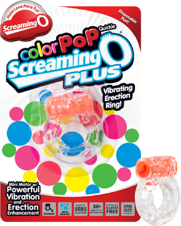 Screaming O Color Pop Quickie Plus (Orange)