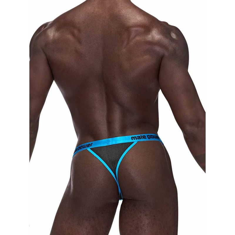 Male Power Casanova Uplift Micro Thong Black