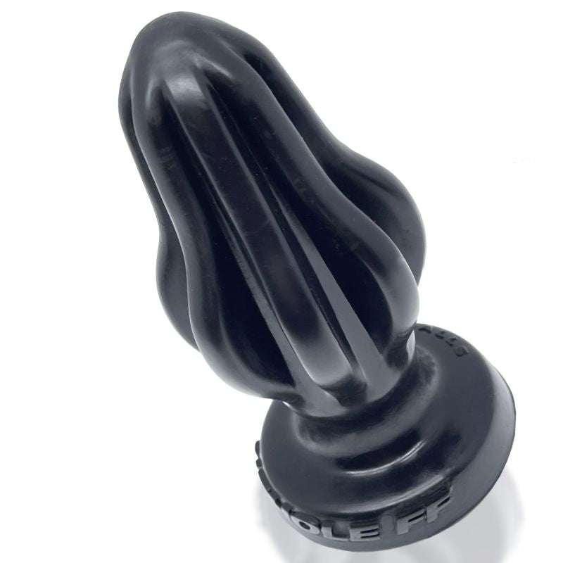 Airhole-2 Finned Buttplug Black