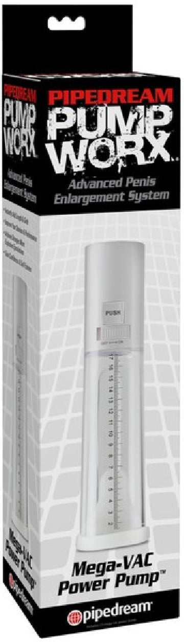 MEGA-VAC Power Pump (Clear/White)
