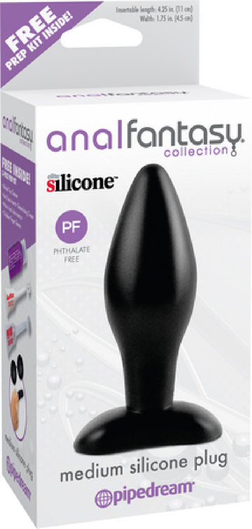 Medium Silicone Plug (Black)