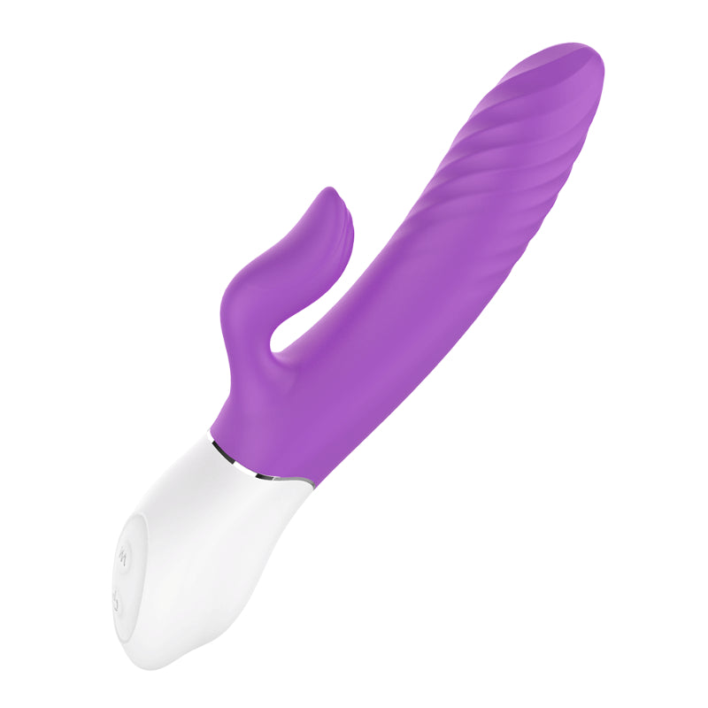 Lighter Thrusting Rabbit Vibrator - Purple