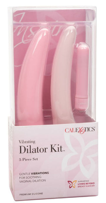 Inspire Vibrating Dilator 3-Piece Set (Pink)