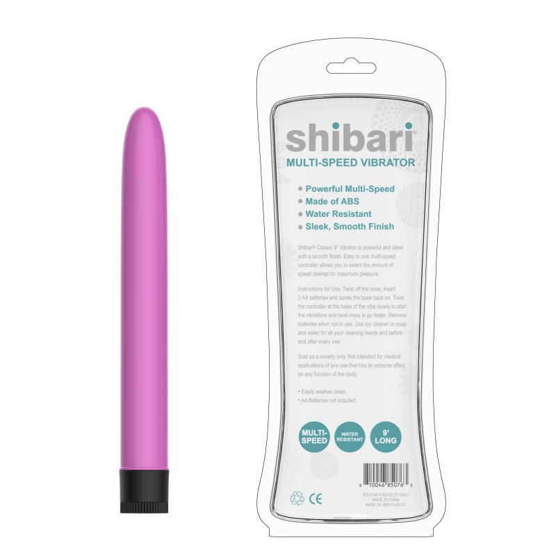Shibari Multi-Speed Vibrator 9in Pink