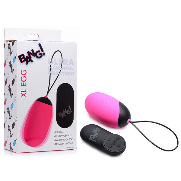 Bang! XL Silicone Vibrating Egg