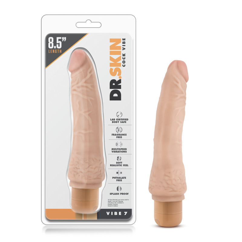Dr. Skin Cock Vibe 7 - 8.5'' Cock