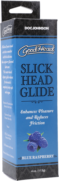 Slick Head Glide - Blue Raspberry - 4 Oz.