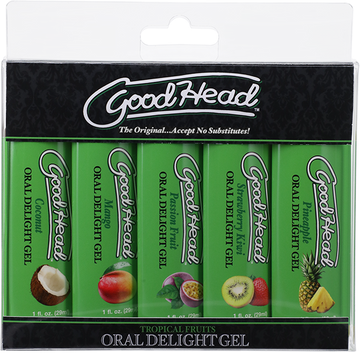 Oral Delight Gel Tropical Fruits - 5 Pack