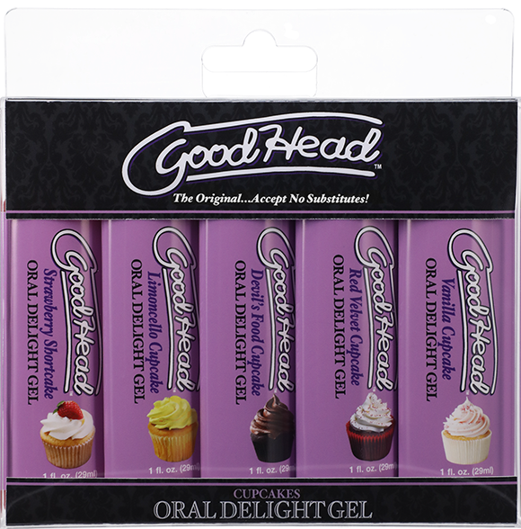 Oral Delight Gel Cupcakes - 5 Pack