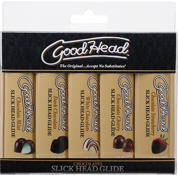 Slick Head Glide Chocolates - 5 Pack
