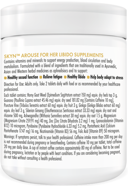 Arouse For Her - Libido Supplements (60 Tablets)