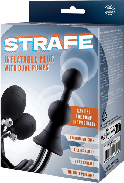 Inflatable Plug with Dual Pumps
