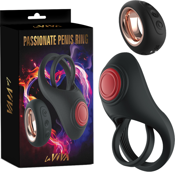 Passionate Penis Ring Remote Control