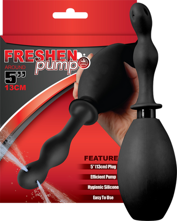 Freshen Pump Anal Douche (Black)