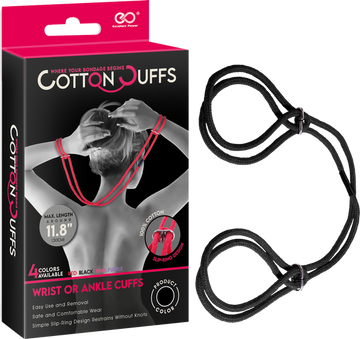 Cotton On Cuffs (Black)