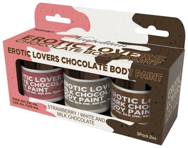 Chocolate Lovers Neapolitan Body Paints