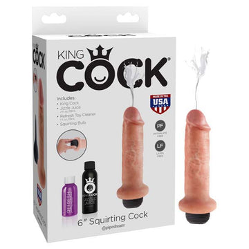 King Cock 6'' Squirting Cock