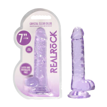 RealRock 7'' Realistic Dildo With Balls