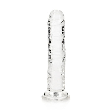 REALROCK 15.5 cm Straight Dildo - Clear